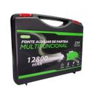 FONTE AUXILIAR BATERIA PARTIDA PORTÁTIL MULTIFUNCIONAL KP-TC07+ 12V 12800mAh