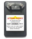 Fonte Carregador 12V 300mA Compatível com Microfone Sennheiser - Bivolt