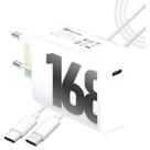 Fonte Carregador C/ Cabo Turbo 168W Usb-C Xiaomi Bivolt
