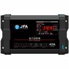 Fonte Carregador JFA Storm 40 Amperes Bivolt Com Voltímetro e Amperímetro