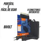 Fonte Carregador Universal Notebook 8 pinos 110/240v Bivolt - Nodeck Fonte Carregador Universal Notebook 8 pinos 110/240v Bivolt - Nodeck