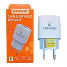 fonte carregador USB de tomada lehmox