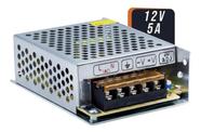 Fonte Chaveada Ac-Dc 12V - 5A 60W Estabilizada Bivolt 110-220v Colmeia
