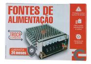 Fonte Chaveada CFTV Colmeia 12V 10A