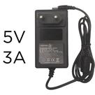 Fonte Compatível Notebook Positivo, 5V, 3A, STILO ONE XC3550, PN: 1500-02, Plug Preto 3.0mm x 1.0mm