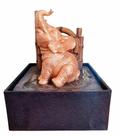 Fonte Da Prosperidade Elefante Fengshui Bambu Sorte Decor