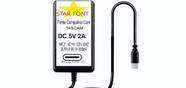 Fonte DC 5V USB-C para Gravador Portátil Tascam Portacapture X8 - Bivolt Fonte DC 5V USB-C para Gravador Portátil Tascam Portacapture X8 - Bivolt