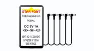 Fonte DC 9V 1A Para 5 Pedais de Efeito - Multi Pedal Bivolt