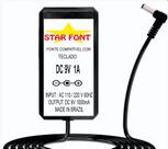 Fonte DC 9V para Teclado Digital Spring TC-161, TC-261 e TC-361