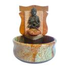 Fonte de Água Artesanal Decorativa Cascata Buda