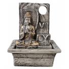 Fonte De Água Buda Hindu 3 Quedas Painel Zen Resina Bivolt
