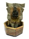 Fonte De Água Cascata Pedra Sabão Buda Chafariz Decoração