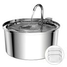 Fonte de água Cat Tomxcute 3.2L automática em aço inoxidável Fonte de água Cat Tomxcute 3.2L automática em aço inoxidável
