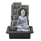 Fonte de agua decorativa buda com led 110v