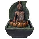 Fonte De Água Decorativa Buda Hindu Tibetano Sidarta Bivolt