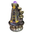 Fonte de Água Decorativa com Bola Giratória / Imagem de Nossa Senhora Estilo Religioso Fonte de Água Decorativa com Bola Giratória / Imagem de Nossa Senhora Estilo Religioso