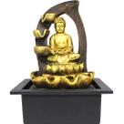 Fonte de Água Decorativa Resina Cascata Iluminação de Led GT736 - Lorben