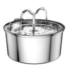 Fonte de água DOOOB Cat 3.2L em aço inoxidável com filtro