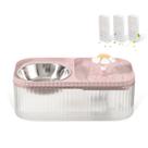 Fonte de água e tigela para comida JEERAMIA Cat 3L com 3 filtros Fonte de água e tigela para comida JEERAMIA Cat 3L com 3 filtros