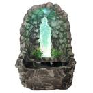 Fonte de água Nossa Senhora lurdes Lourdes gruta com Luz colorida bivolt