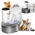 Fonte de água para animais de estimação DEYOT 2025 atualizada sem filtro de 3,5 L