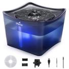 Fonte de água para animais de estimação Piettie Kamino 3L com luz LED e filtro