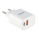 Fonte de Alimentação AC/DC Fonte USB EC 11 Power 20W Branco