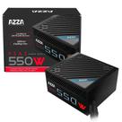 Fonte de Alimentação ATX PSAZ-550W 80 Plus Bronze Não Modular Azza