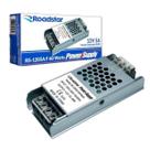 Fonte de Alimentação Chaveada Colméia Slim Metálica Estabilizada Eletrônica Automática 12V DC 5A Roadstar RS-1205A F 60W