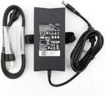 Fonte de alimentação com adaptador AC/DC 130 W 19,5 V 6,7 A para notebook robusto Dell Vostro 3750 Latitude 5501 5591 5401 5491 E6540 5424 5420