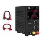Fonte de alimentação DC LONGWEI LW-K3010D 30V 10A com cabo de alimentação