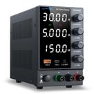 Fonte de alimentação DC WANPTEK POWER Bench 0-30V 0-5A com USB e tipo C
