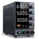 Fonte de alimentação DC WANPTEK POWER Bench 0-60V 0-5A com USB e tipo C