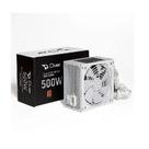 Fonte de Alimentação Duex DX 500FSE 80 Plus Bronze PFC Ativo Full Modular Com Cabo DX500FSE White