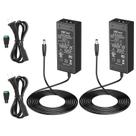 Fonte de alimentação EMITEVER 24V 60W 2.5A LED Strip Lights, pacote com 2 unidades