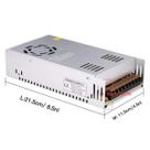 Fonte de alimentação GESD DC 12V 30A 360W regulada universalmente