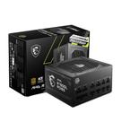 Fonte de alimentação MSI MAG A750GL 750W 80 Plus Gold totalmente modular Fonte de alimentação MSI MAG A750GL 750W 80 Plus Gold totalmente modular