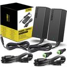 Fonte de alimentação SANSUN 12V 5A AC 120V para DC 12V 60W Adaptador x2