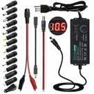 Fonte de alimentação universal Wefomey 3V-24V 3A 72W Adaptador AC/DC