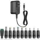 Fonte de alimentação XHUCHINMAL 15V 1A com 10 conectores intercambiáveis