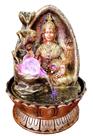 Fonte Decorativa Divindade Hindu Lakshmi Abundancia
