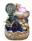 Fonte Decorativa Elefante Sorte Led Luminoso Moinho Feng Shui