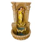 Fonte Decorativa Gruta De Pedras Queda D'água Dama com vaso