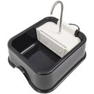 Fonte Furacão Pet Quadrada Black Bivolt 1,5L
