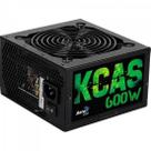 Fonte Gamer ATX Aerocool KCAS 600W 80 Plus Full Range APFC
