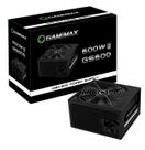 Fonte Gamer GameMax GS600 BK 600W 80 Plus White PFC Ativo ATX Cabo de Força Fonte Gamer GameMax GS600 BK 600W 80 Plus White PFC Ativo ATX Cabo de Força