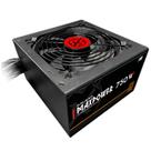 Fonte Gamer Kalkan Maxpower 750W ATX 80 Plus Bronze Cabos Flat Preto