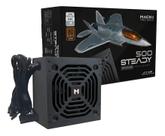 Fonte Mach1 Steady 500W 80 Plus Bronze PFC Ativo Preta 500Steady