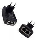 Fonte PoE Compacta 24v 1a Access Point Roteador Rj45 Bivolt