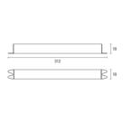 Fonte Slim Chaveada Para Fita Led Taschibra 12V 5A / 60W Bivolt